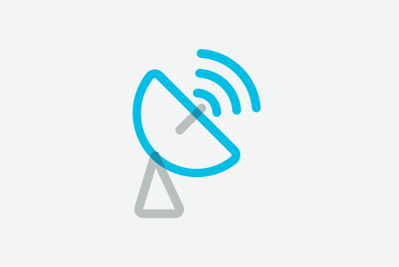 Satellite dish news article icon