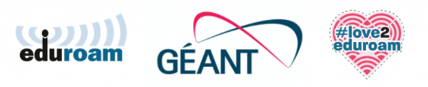 eduroam GÉANT logos